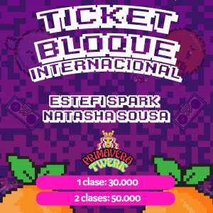 BLOQUE INTERNACIONAL: ESTEFI Y NATASHA